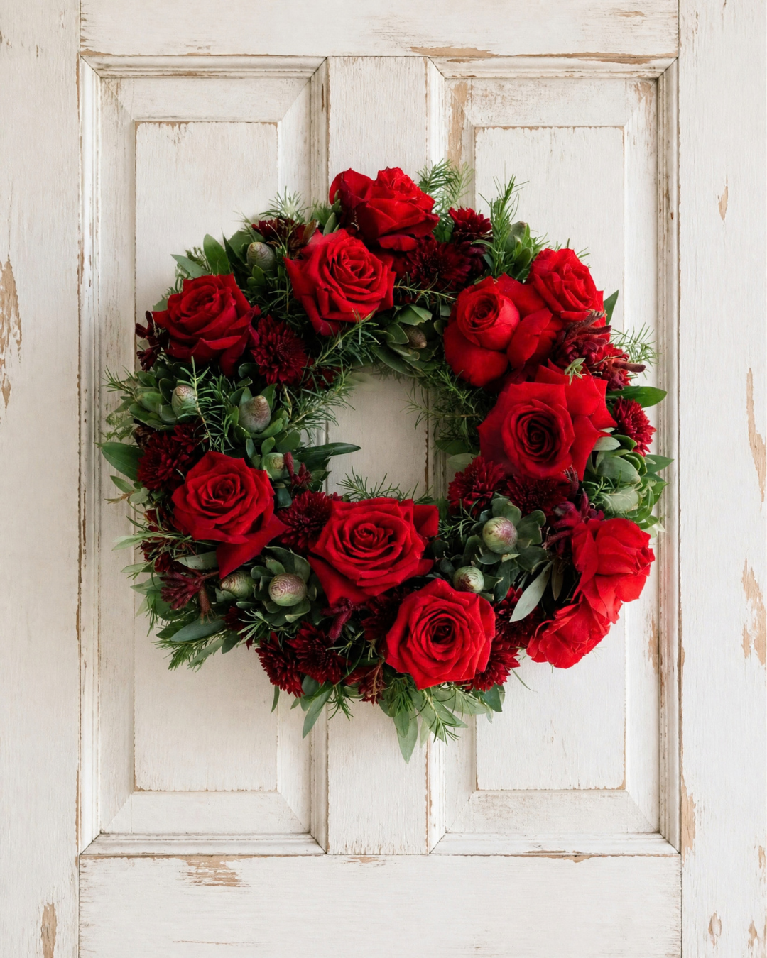 fresh christmas wreath workshop
