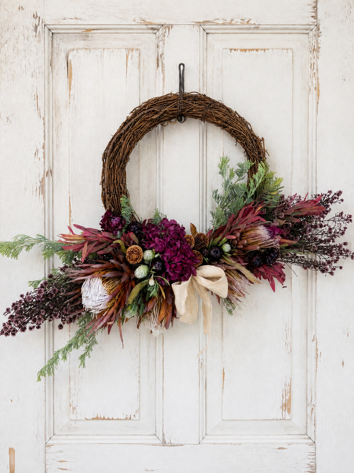 everlasting wreath workshop
