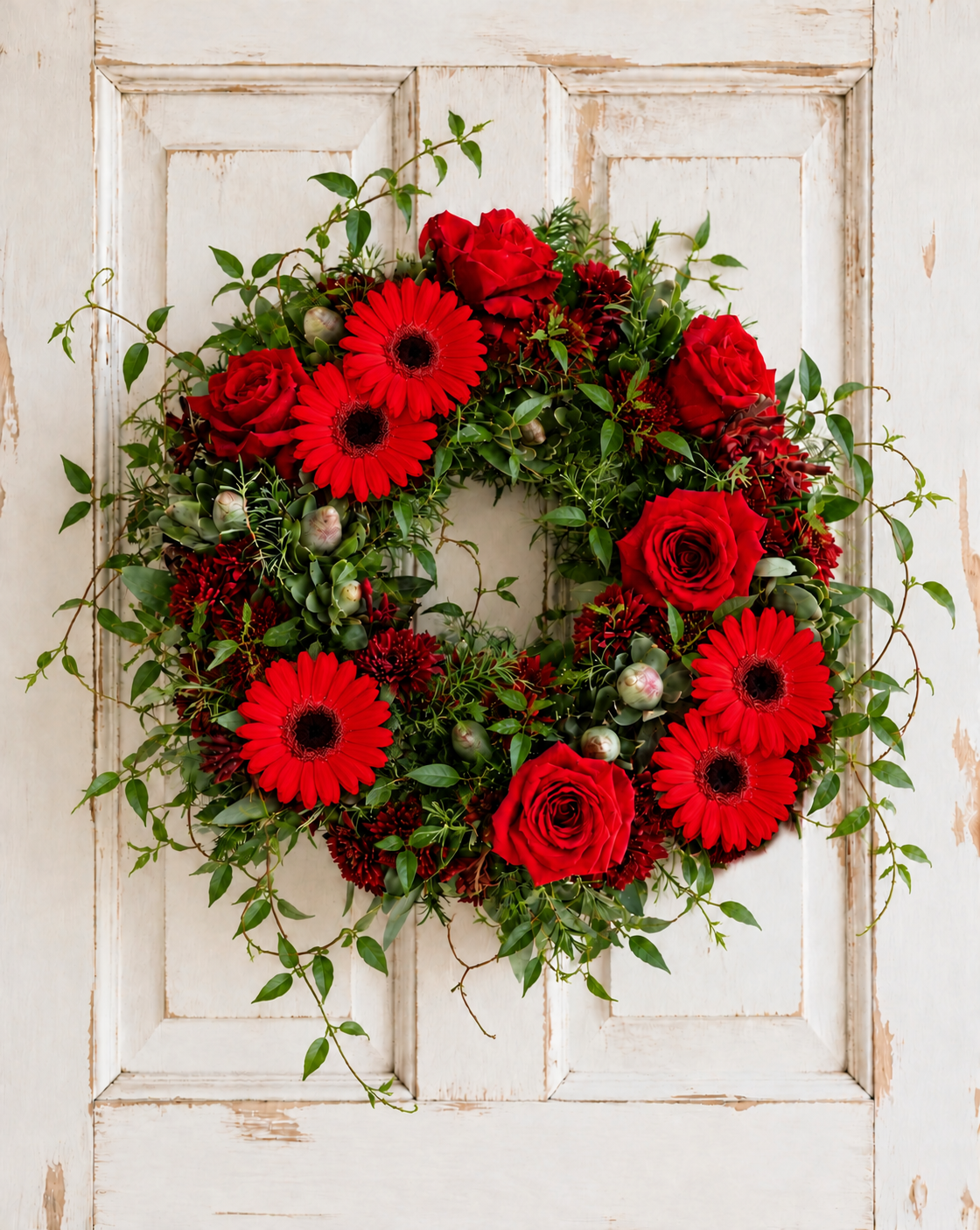 fresh christmas wreath workshop